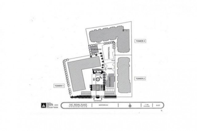ขายห้องชุดในเดอะรอยัลเพลส ทาวเวอร์ 1 ชั้น.4 เนื้อที่ 37.33 ตร.ม พิเศษ 1.69 ล้าน