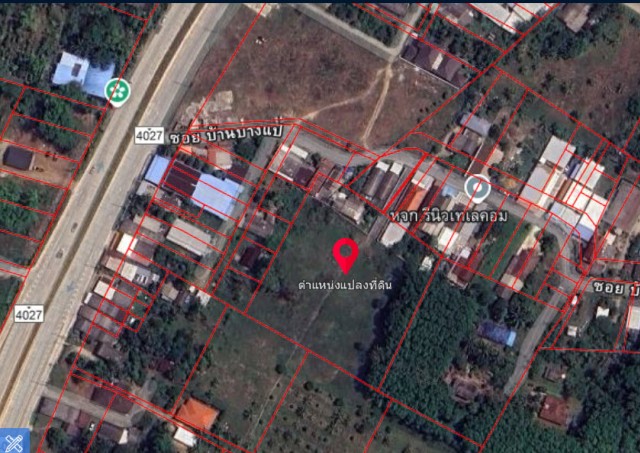 SALEขายที่ดินถลาง พิกัดบางแป ป่าคลอก เนื้อที่ 4 ไร่เศษ ขาย 5.5 ล้านต่อไร่
