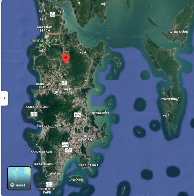SALEขายที่ดินถลาง พิกัดใกล้ UWC Thailandภูเก็ต เนื้อที่12ไร่ขาย 5.5 ล้านต่อไร่