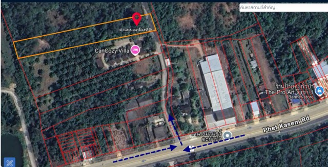 SALEขายที่ดินพังงาห่างอำเภอตะกั่วป่า6กม.ใกล้อบต.บางม่วงเนื้อที่3ไร่เศษขาย 3 ล้าน