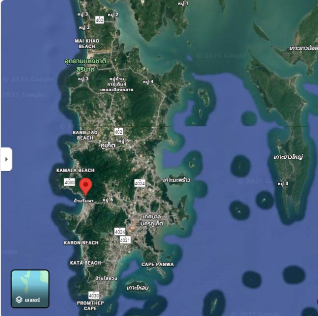 SALEขายที่ดินซีวิวหาดกะหลิม(ป่าตอง)ซ.พระบารมี7เนื้อที่ 3 ไร่เศษขาย 25 ล้านต่อไร่