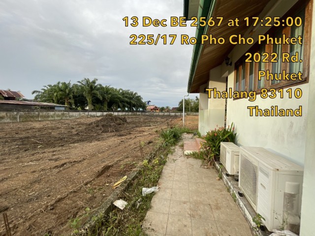SALEขายที่ดินพร้อมบ้านพลูวิลล่า2ชั้น บ้านดอน ถลางเนื้อที่ 3ไร่เศษ ขายเหมา 42ล้าน