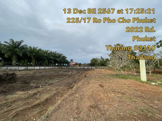 SALEขายที่ดินพร้อมบ้านพลูวิลล่า2ชั้น บ้านดอน ถลางเนื้อที่ 3ไร่เศษ ขายเหมา 42ล้าน