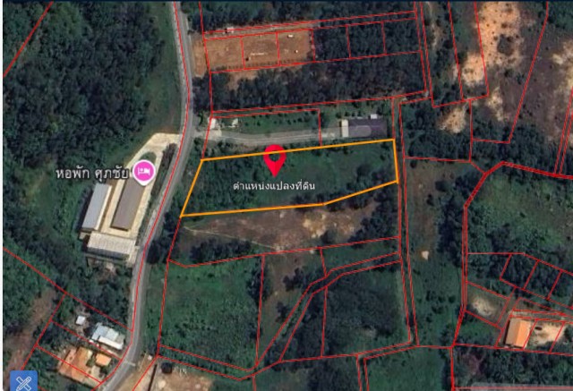 SALEขายที่ดินหน้าติดถนนบ้านตรอกม่วง ถลาง ภูเก็ตเนื้อที่ 2.5 ไร่ขาย 14 ล้านต่อไร่