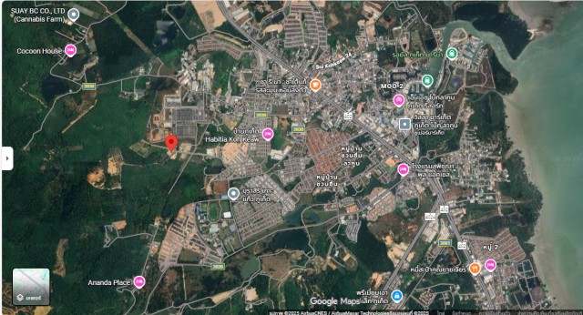 SALE ขายที่ดินเกาะแก้วใกล้รร.นานาชาติบริติช เนื้อที่ 1.5 ไร่ ขาย 14 ล้านต่อไร่