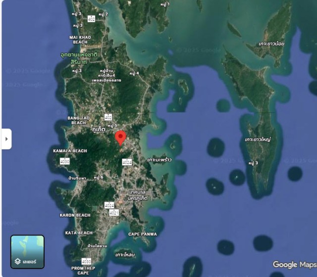 SALE ขายที่ดินเกาะแก้วใกล้รร.นานาชาติบริติช เนื้อที่ 1.5 ไร่ ขาย 14 ล้านต่อไร่