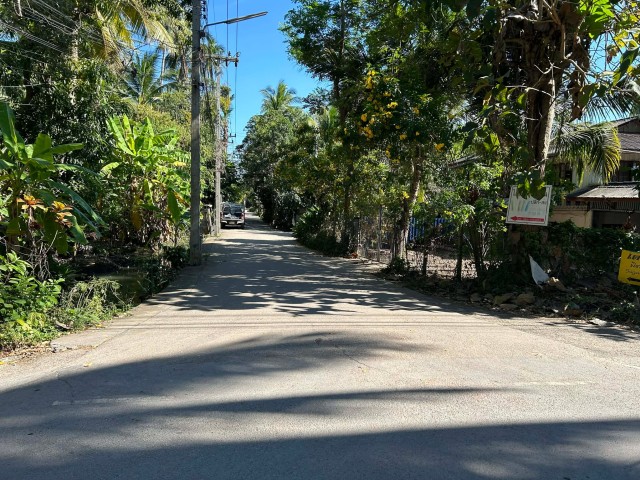 SALEขายที่ดินติดคลองใกล้แม่น้ำแม่กลอง-อัมพวา เนื้อที่ 1 ไร่เศษ ขายเหมา 4.5 ล้าน