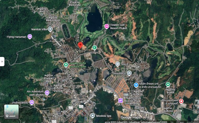 SALEขายที่ดินกะทู้หน้าติดถนนใกล้ Loch Palm Courtyard เนื้อที่ 1.5 ไร่ขาย 35 ล้าน