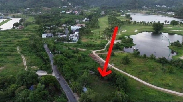 SALEขายที่ดินกะทู้หน้าติดถนนใกล้ Loch Palm Courtyard เนื้อที่ 1.5 ไร่ขาย 35 ล้าน