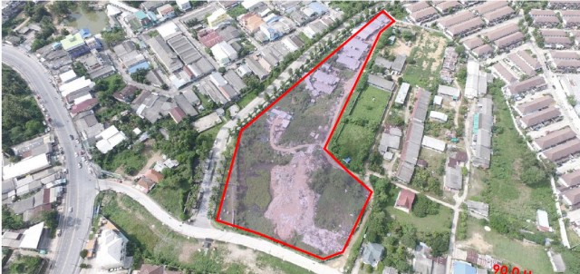 SALEขายที่ดินกะทู้ใกล้ถนนบางทอง เนื้อที่ 12.5 ไร่ ขายเหมา 218.55 ล้าน