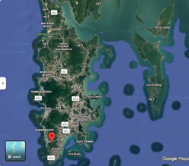 ขายที่ดินโซนกะตะติดถนนปฎัก 100 เนื้อที่ 1 ไร่ 2 งาน 99.10 ตร.วขายเหมา 35 ล้าน