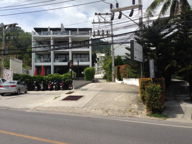 SALEขายที่ดินใกล้หาดกะหลิม ป่าตองหน้าคอนโดThe Privilege เนื้อที่71ตร.วาขาย13ล้าน