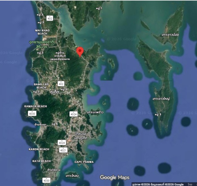 SALEขายที่ดิน พิกัด พารา ต.ป่าคลอก เนื้อที่ 8 ไร่เศษ ขาย 5.5 ล้านต่อไร่