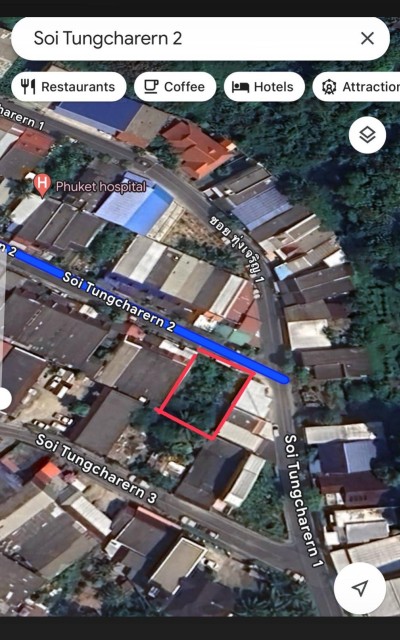 SALEขายที่ดินเปล่าใกล้เมืองภูเก็ต เนื้อที่ 75 ตร.วา (พร้อมแบบ)ขายเหมา 4.5 ล้าน