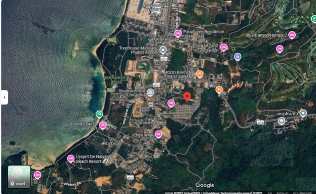 SALEขายที่ดินถลางใกล้ถนนเทพกระษัตรีย์-สาคู-ในยางเนื้อที่ 4 ไร่เศษ ขาย 41.5 ล้าน