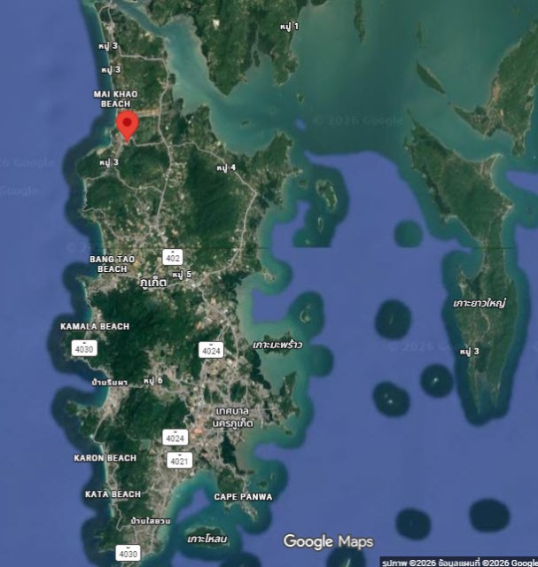 SALEขายที่ดินถลางใกล้ถนนเทพกระษัตรีย์-สาคู-ในยางเนื้อที่ 4 ไร่เศษ ขาย 41.5 ล้าน