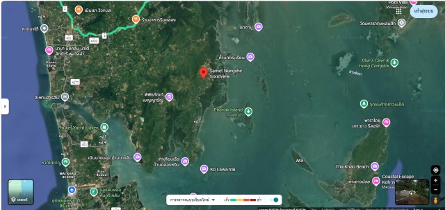 SALEขายที่ดินพังงาซีวิวเสม็ดนางชีใกล้จุดชมวิวอ่าวโต๊ะหลีเนื้อที่21ไร่ขาย4ล้านไร่