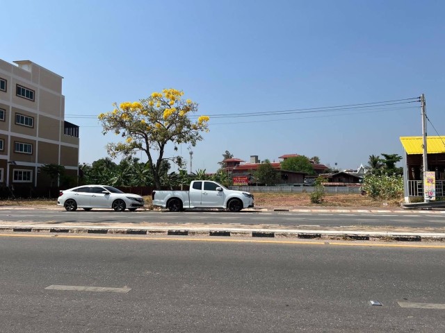 SALEขายที่ดินเมืองสมุทรสงคราม หน้าติดถนนบายพาส เนื้อที่ 1 ไร่เศษ ขายเหมา 25 ล้าน