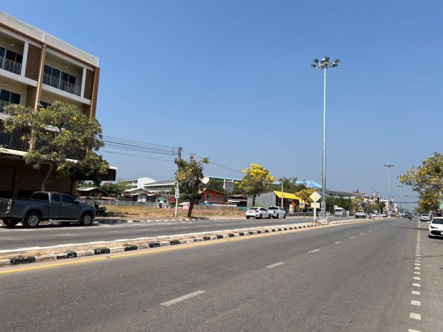 SALEขายที่ดินเมืองสมุทรสงคราม หน้าติดถนนบายพาส เนื้อที่ 1 ไร่เศษ ขายเหมา 25 ล้าน