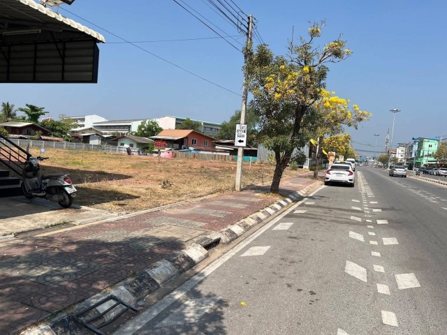 SALEขายที่ดินเมืองสมุทรสงคราม หน้าติดถนนบายพาส เนื้อที่ 1 ไร่เศษ ขายเหมา 25 ล้าน