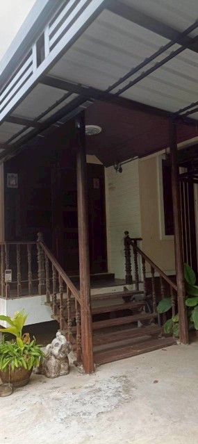 SALEขายบ้านเดี่ยวชั้นเดียวลาดใหญ่ เมืองสมุทรสงคราม เนื้อที่ 3 ไร่เศษ ขาย 8 ล้าน