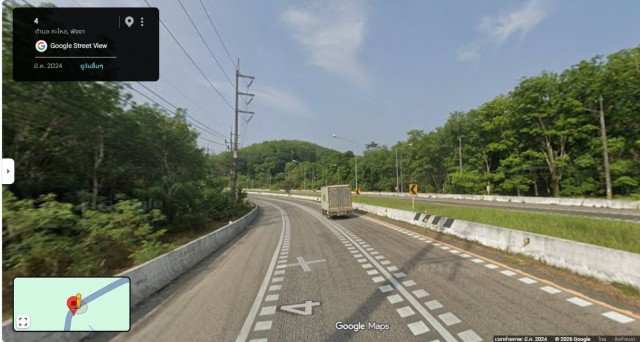 SALEขายที่ดินพังงาบ้านกะไหล ติดถนนเพชรเกษม เนื้อที่ 27 ไร่เศษ ขาย 2.5 ล้านต่อไร่